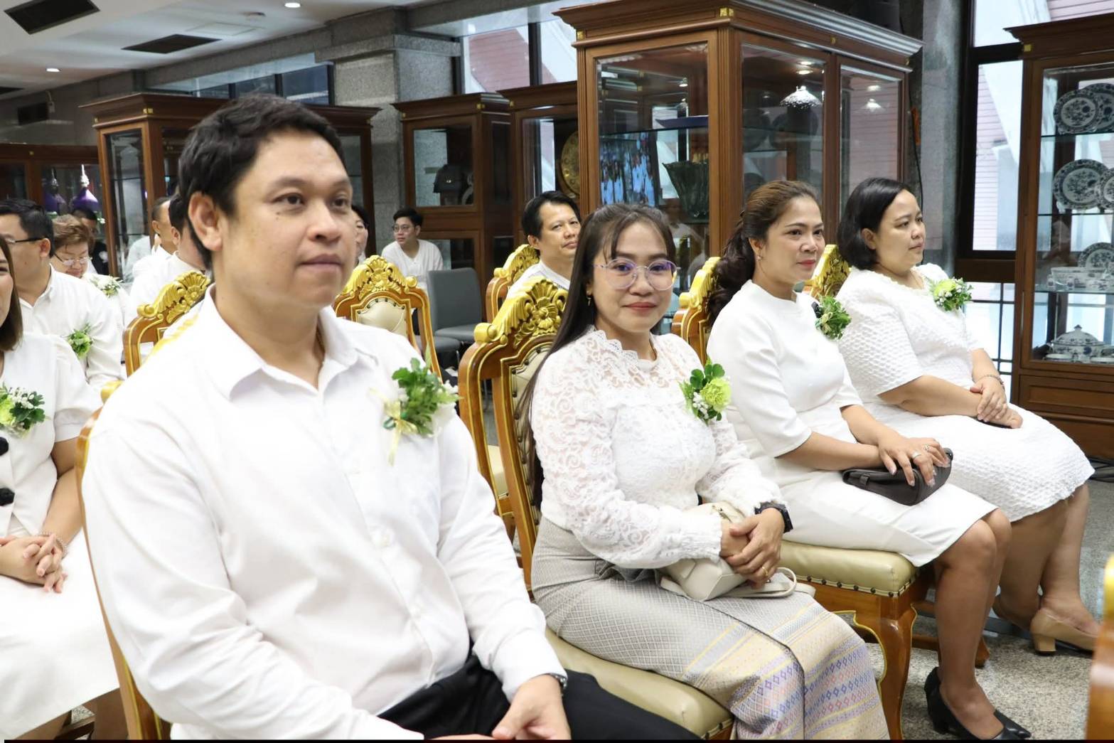 title - ศูนย์ส่งเสริมและพัฒนาอาชีพเสริมนอกภาคการเกษตร โดย สำนักงานการปฏิรูปที่ดินเพื่อเกษตรกรรม จัดโครงการพัฒนาบุคลากรเพื่อเพิ่มประสิทธิภาพการดำเนินงานด้านศิลปหัตถกรรม กิจกรรมไหว้ครูช่าง ณ ชั้น 2 อาคารพระมิ่งขวัญ ศูนย์ส่งเสริมและพัฒนาอาชีพเสริมนอกภาคการเกษตร (ศูนย์ศิลปาชีพบางไทรฯ (เดิม))